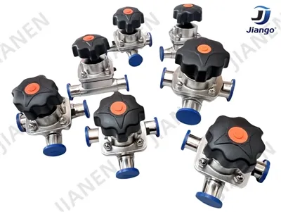 Sanitariya diafragma klapanlarini saqlash